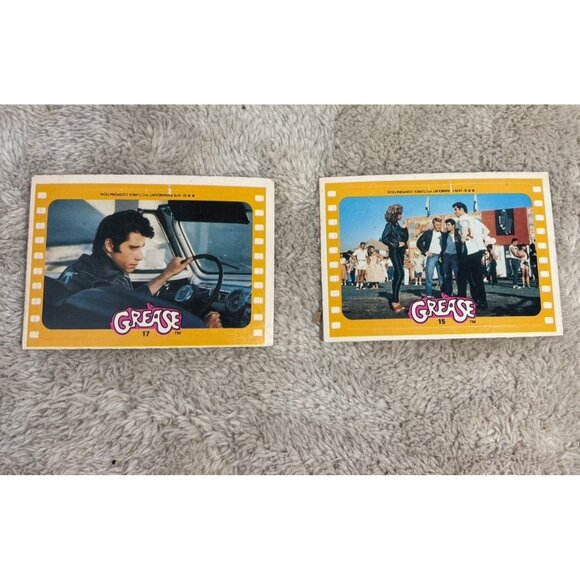 Vintage 1977 Charlies Angels & Grease Trading Card Sticker Set - Picture 5 of 7